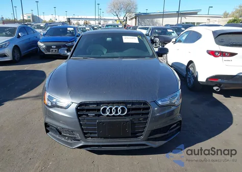 2017 Audi A5 2.0T Sport from USA, damaged, VIN WAUD2AFR2HA000625